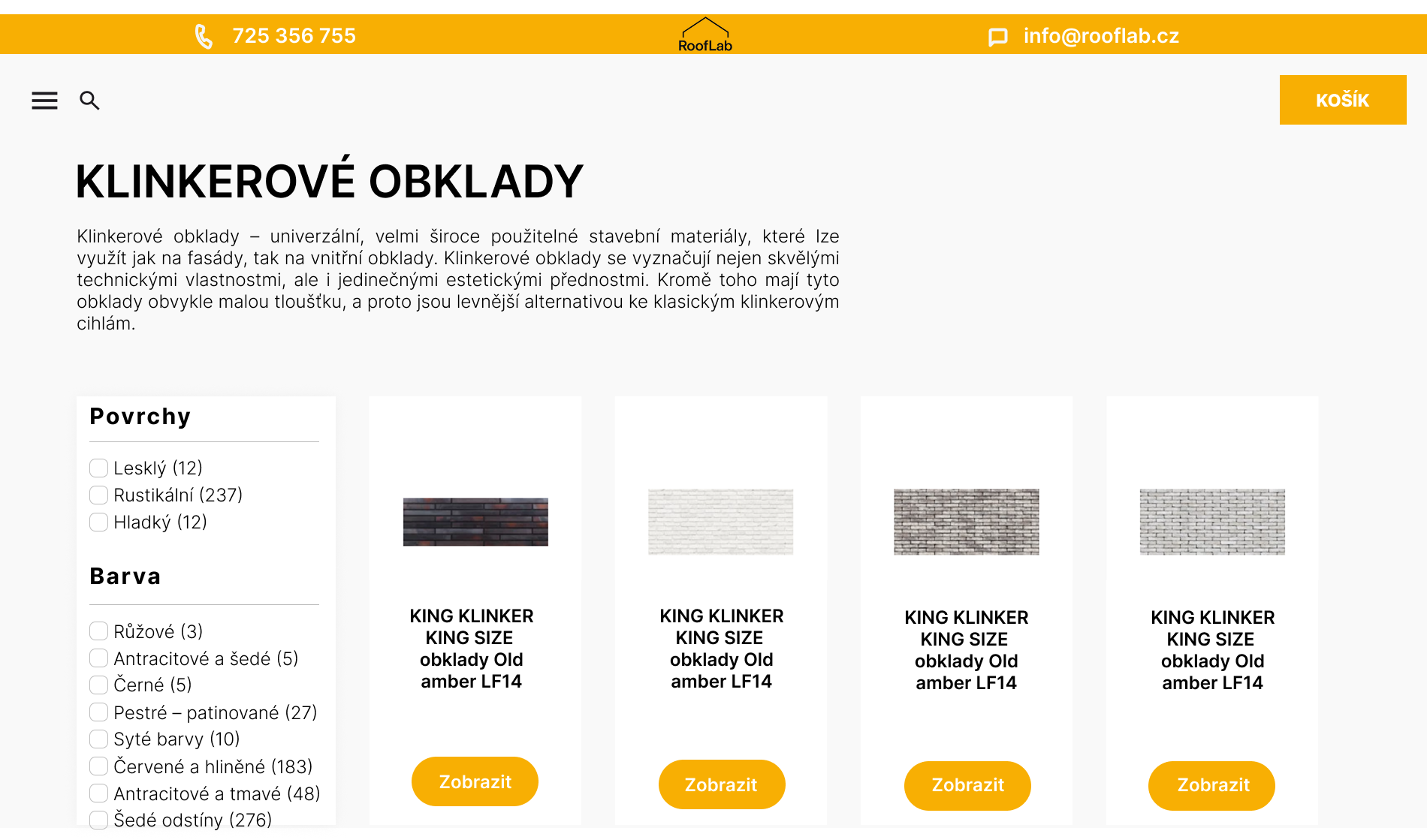 Výběr klinkerových obkladů